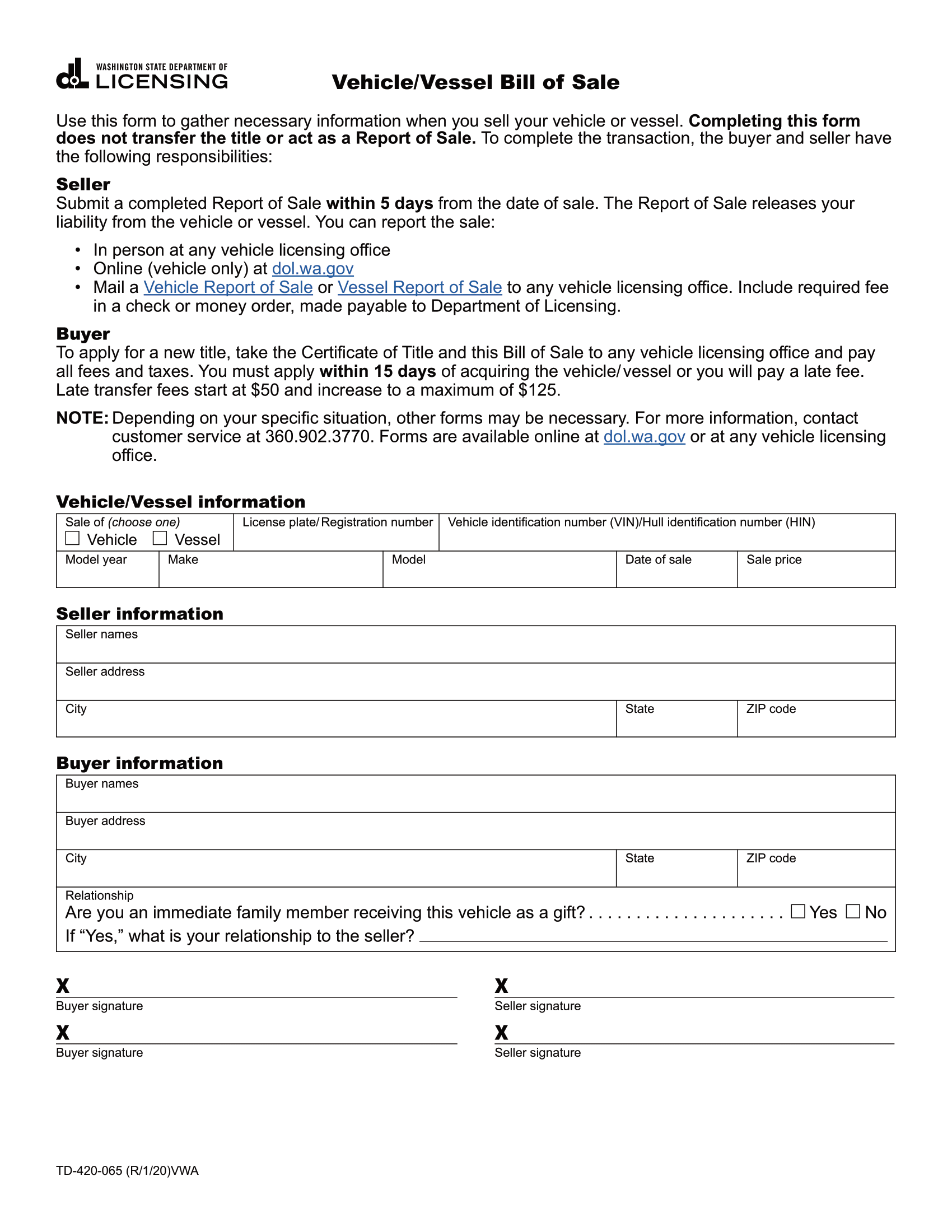 washington-bill-of-sale