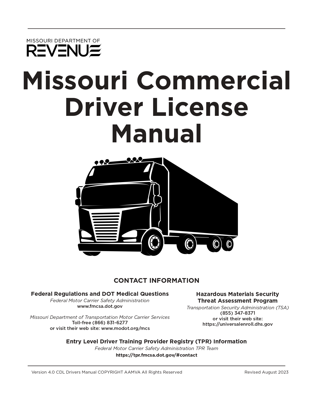 MO CDL Handbook