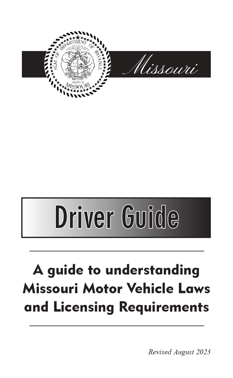 MO Driver's Handbook