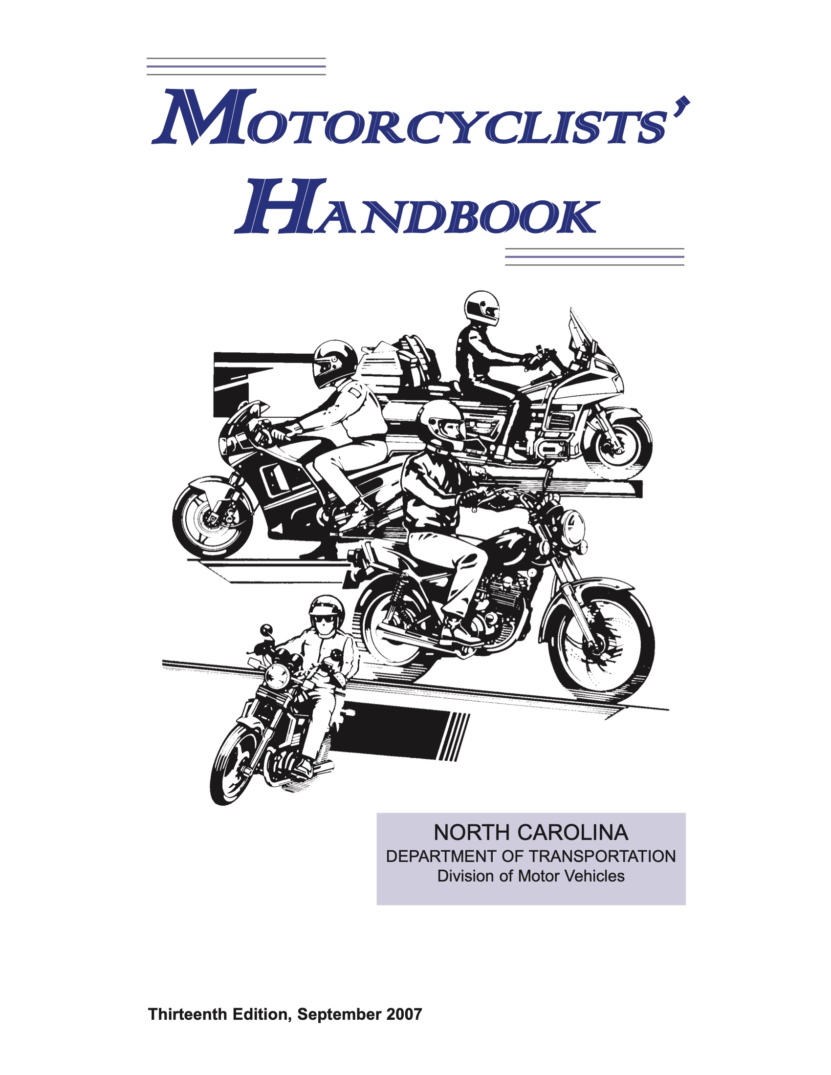 NC Motorcycle Handbook