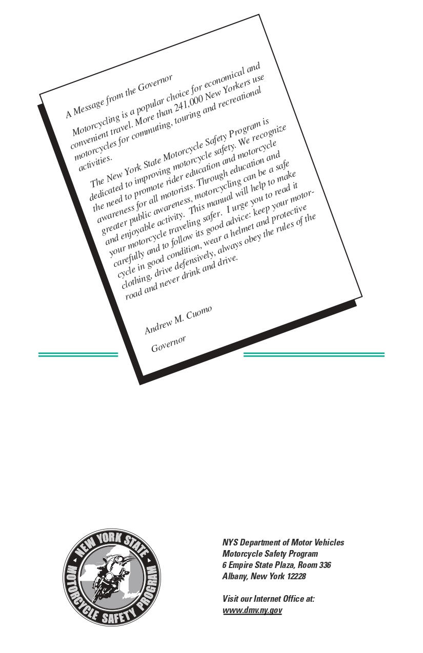 NY Motorcycle Handbook