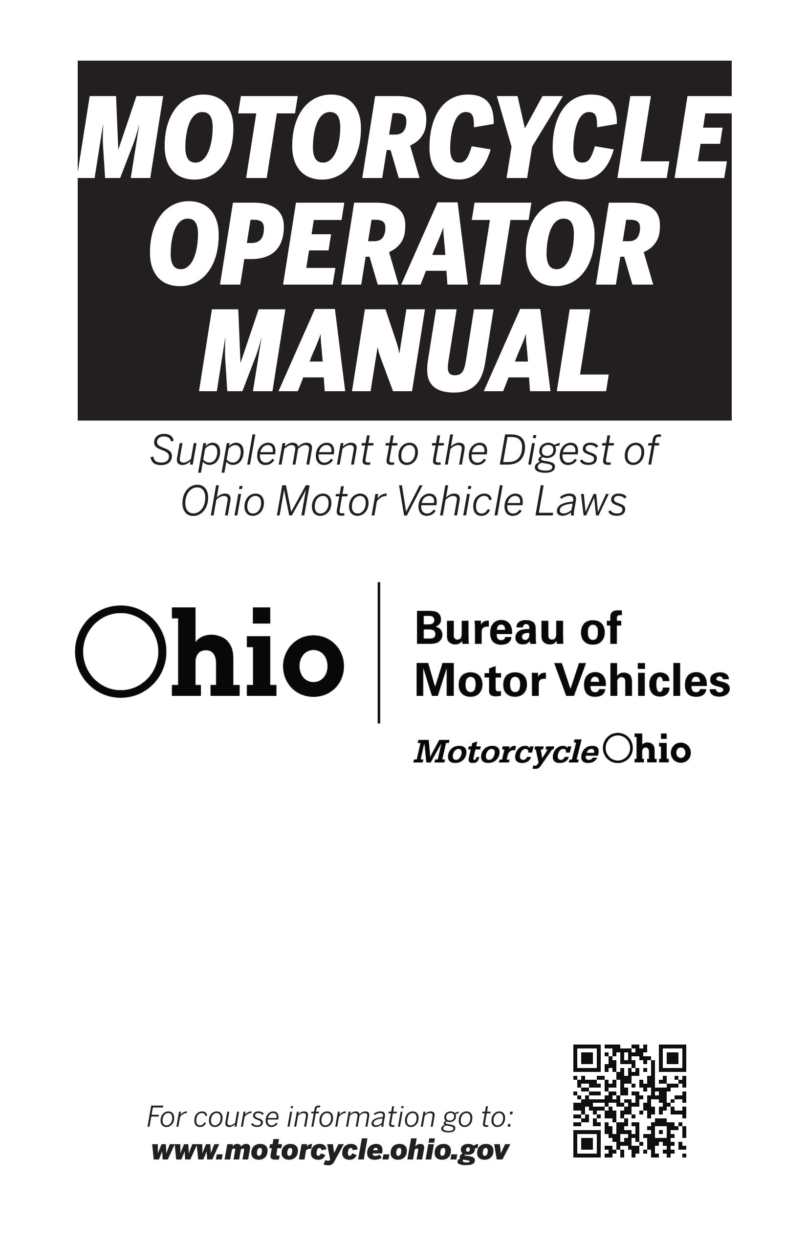 OH Motorcycle Handbook