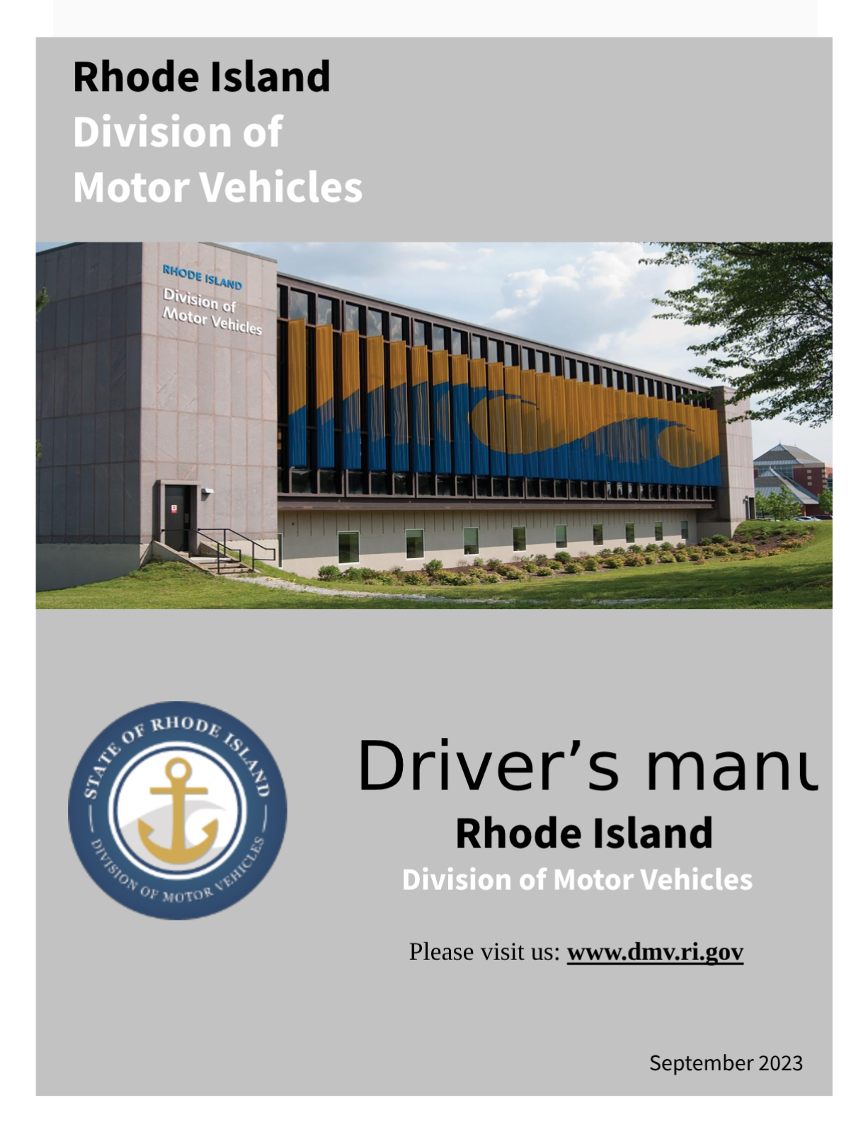 RI Driver's Handbook