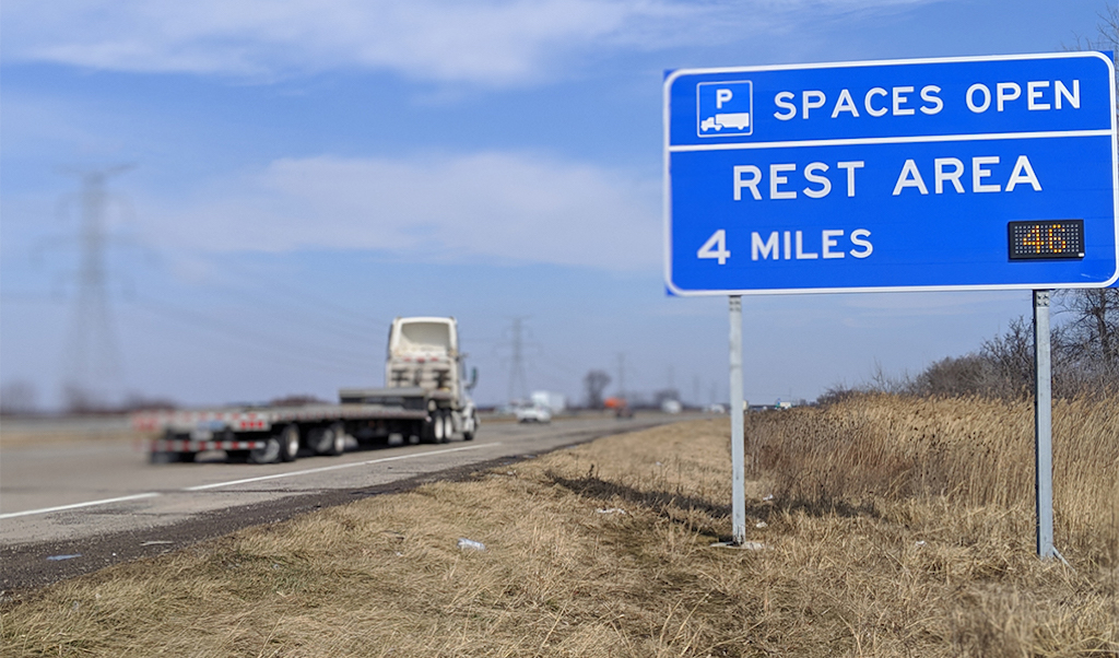 Rest Area Sign