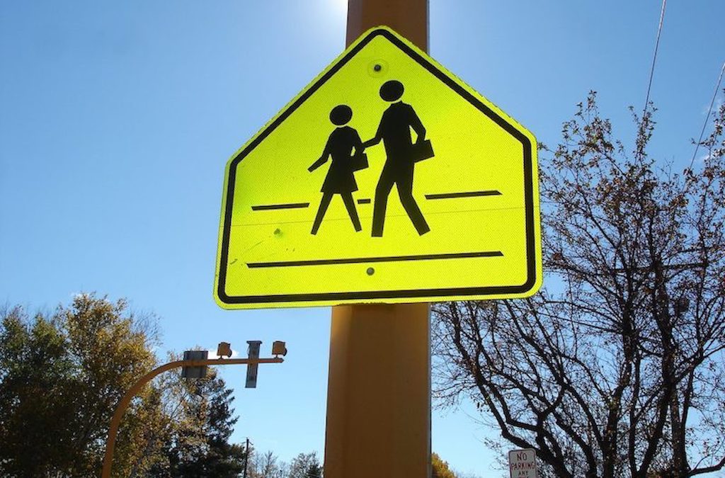 School Crossing Sign